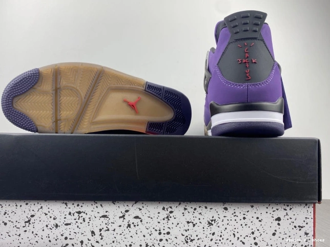 Rep Family) Retro Jordan and (Friends LN4 766296 Purple Scott 4 Travis 0723